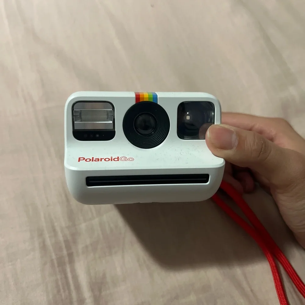 Polaroid White Instant Camera Film Photography